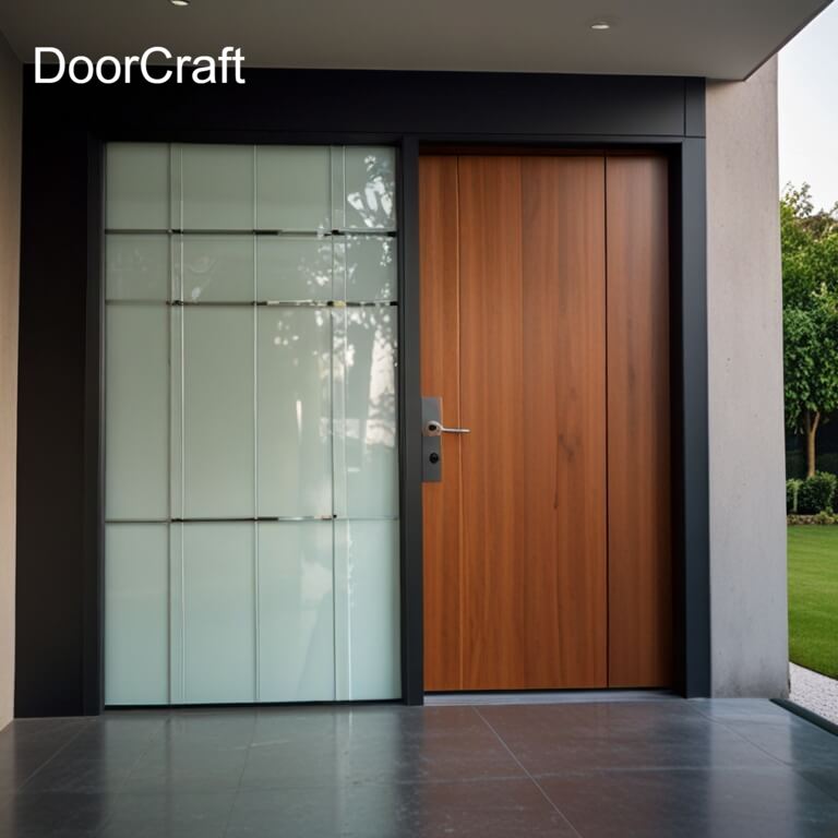 Stylish Double Door